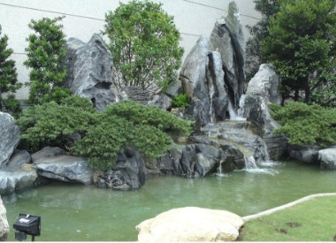 庭園魚池設計施工